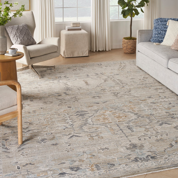 nourison lynx lnx02 ivory taupe rug