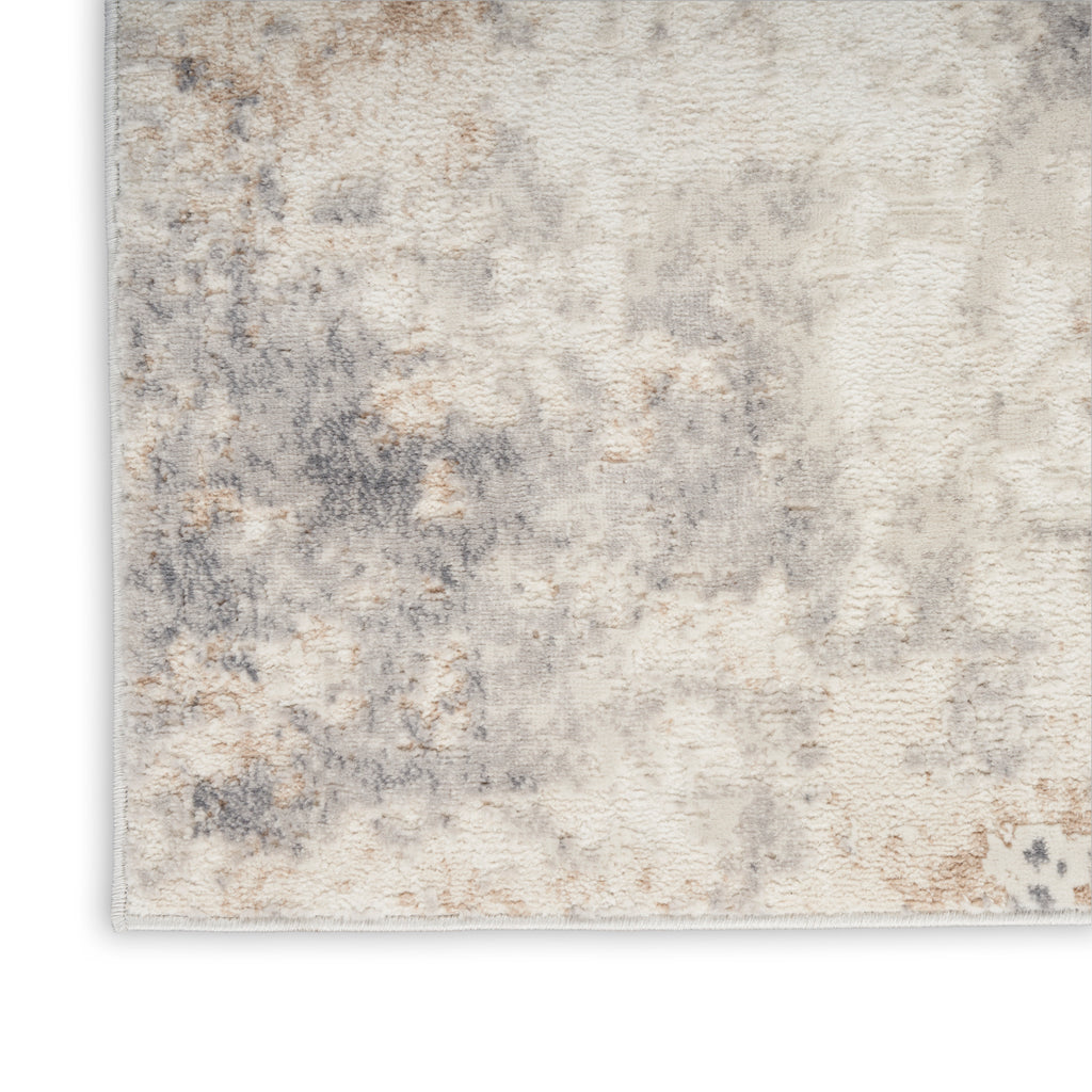 nourison ck005 enchanting ech07 ivory grey rug