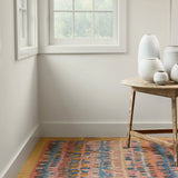 dash albert paint chip da1832 coral hand hooked wool rug