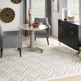 nourison versatile nrv01 ivory white rug
