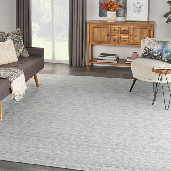 nourison interweave iwv01 light blue rug