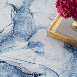 nourison daydream ddr01 ivory blue rug