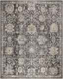 nourison oushak home ous01 charcoal rug