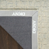 nourison pure grids pgr01 light blue rug