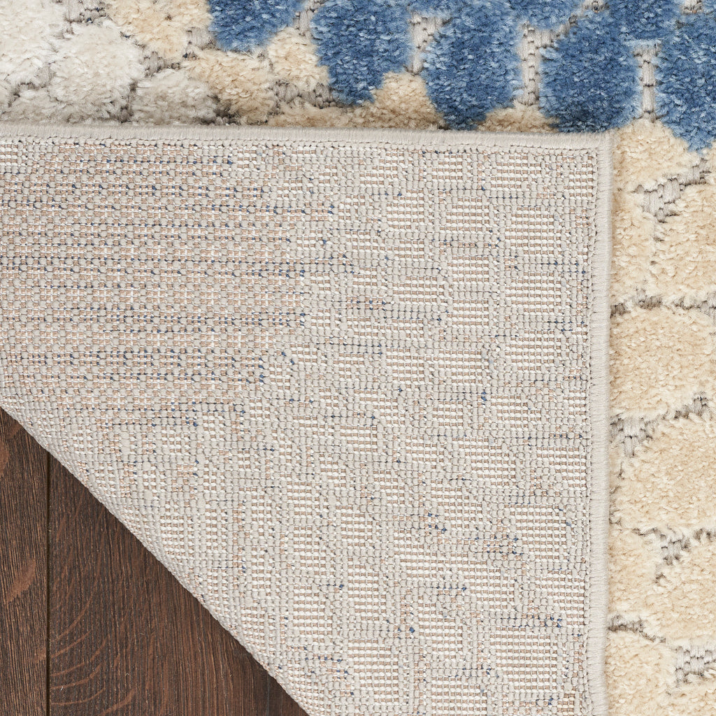 nourison aloha alh29 blue grey rug