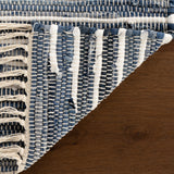 dash albert dira da2554 blue woven flatwoven cotton rug