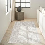nourison ck950 rush ck956 grey ivory rug