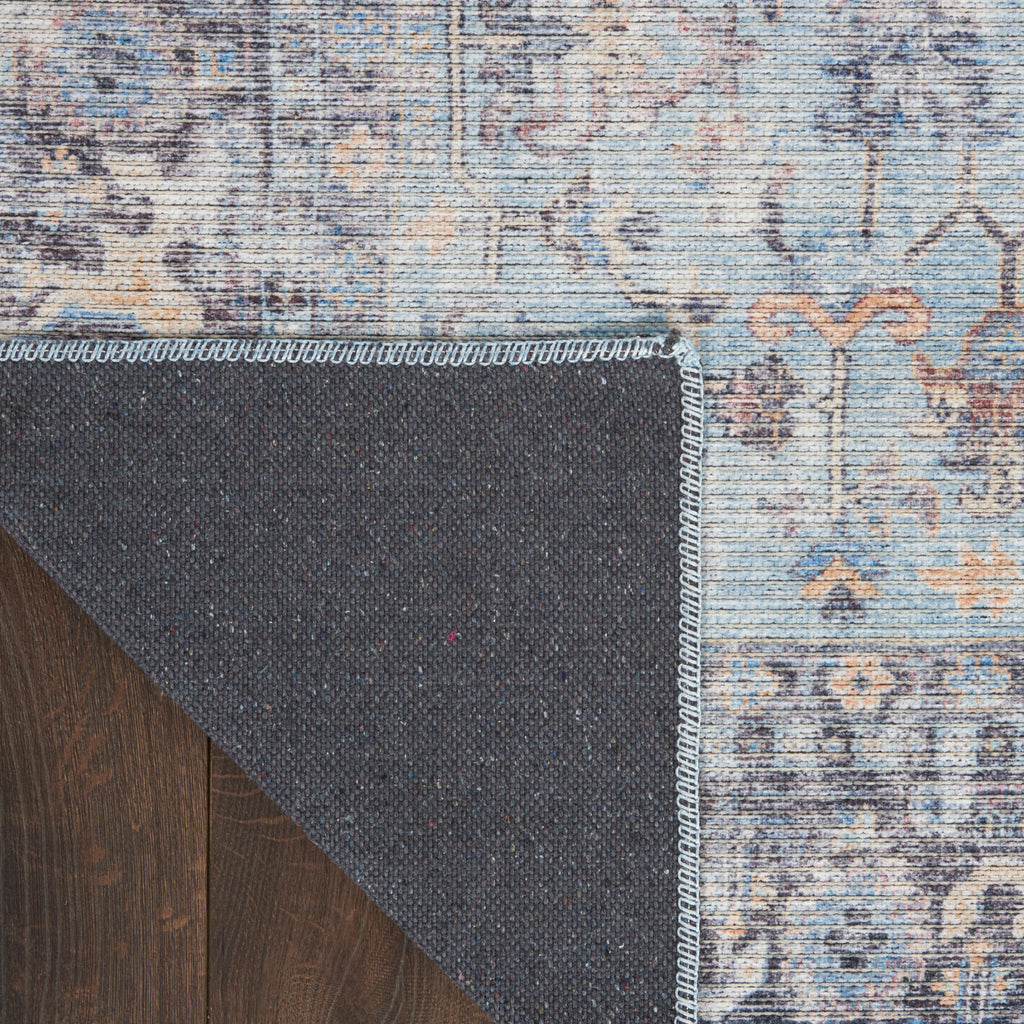 nourison new concept washables sr104 light grey blue rug