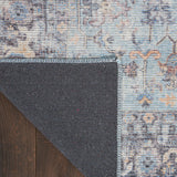 nourison new concept washables sr104 light grey blue rug