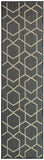 nourison horizon indoor outdoor hoz01 charcoal rug