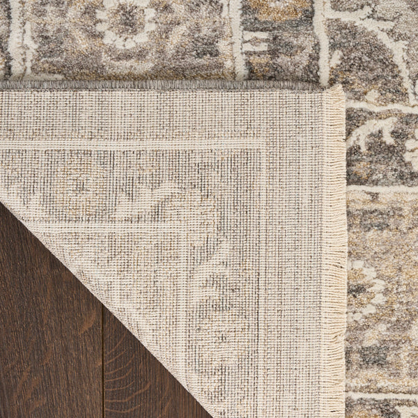 nourison retreat ret02 grey rug
