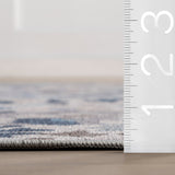dash albert teahouse da2403 blue machine washable polyester rug