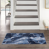 nourison daydream ddr02 navy blue rug
