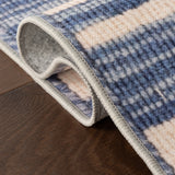 annie selke mw ilae da2523 blue machine washable polyester rug