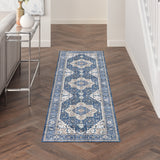 nourison fulton ful10 navy ivory rug