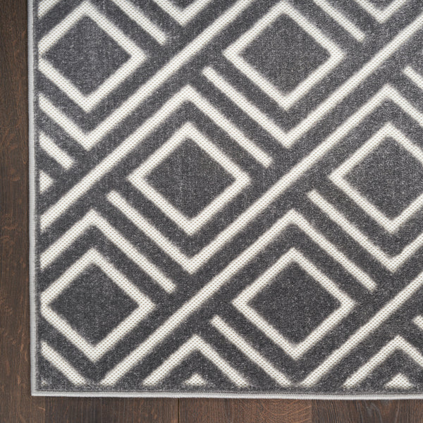 nourison care free caf03 grey rug