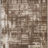 nourison dekor dek11 brown rug