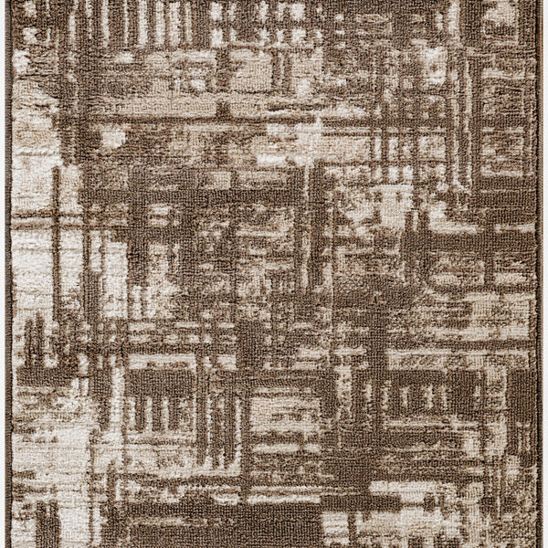 nourison dekor dek11 brown rug