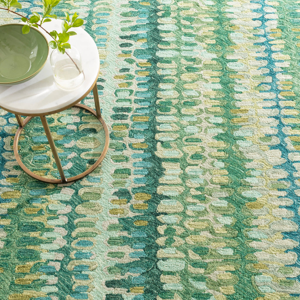 dash albert paint chip da1831 moss hand hooked wool rug