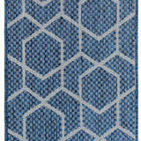 nourison horizon indoor outdoor hoz01 denim rug