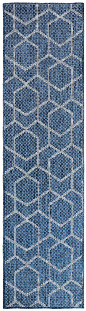 nourison horizon indoor outdoor hoz01 denim rug