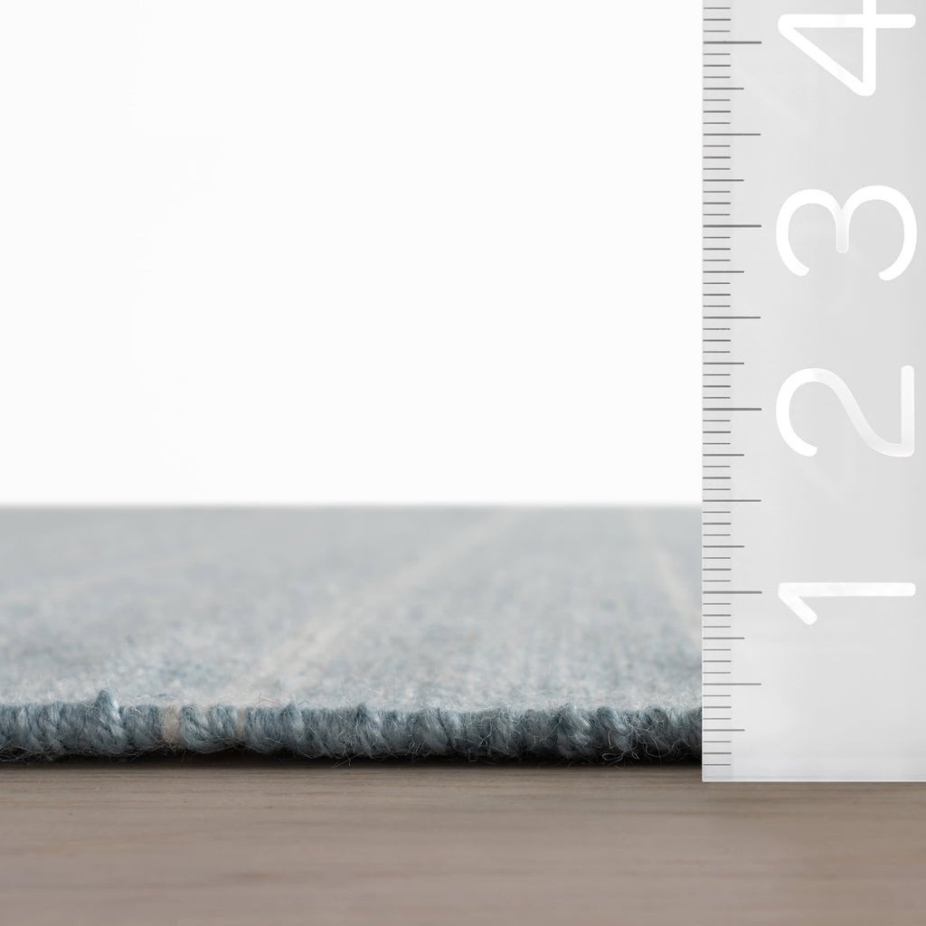 dash albert samson da2433 swedish blue dhurrie kelim soumak pet rug