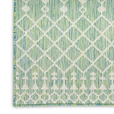 nourison positano pos02 blue green rug