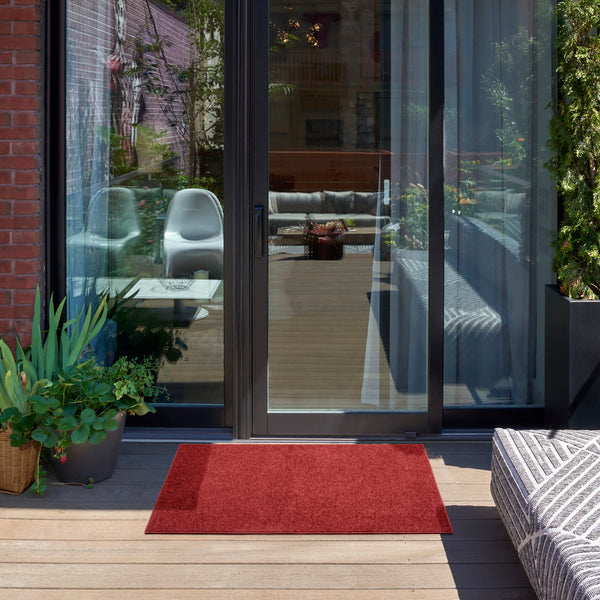 nourison nourison essentials nre01 brick red rug