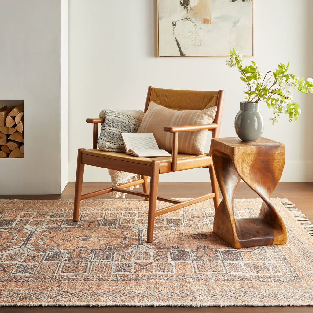 dash albert manglam arts da2380 brown woven flatwoven cotton rug