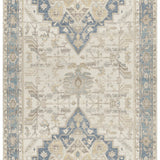 nourison vintage washables vws13 blue green rug
