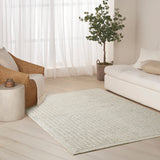 nourison pure grids pgr01 light blue rug