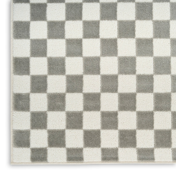 nourison serenity home srh09 ivory grey rug
