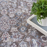 nourison new concept washables sr104 olive ivory rug