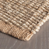dash albert jute ticking rda321 indigo rug