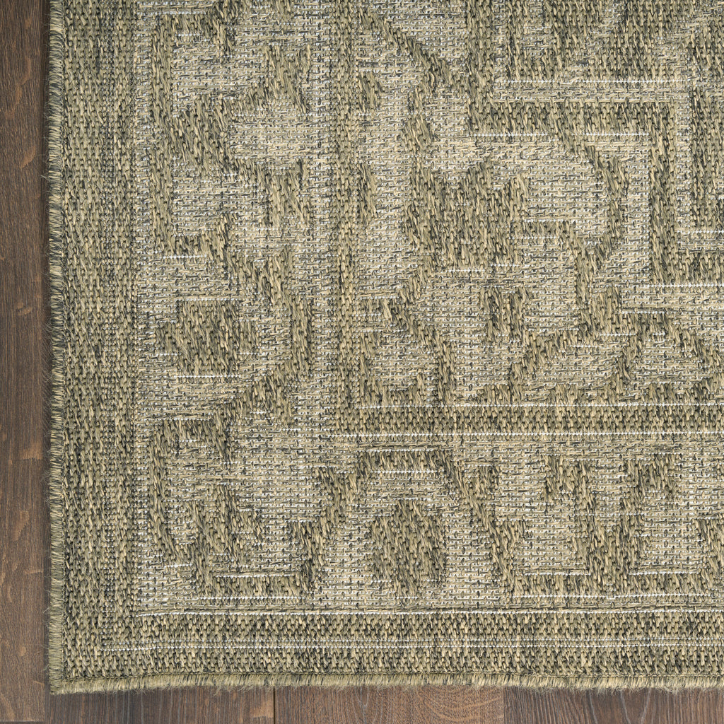 nourison tulum tlm05 olive rug