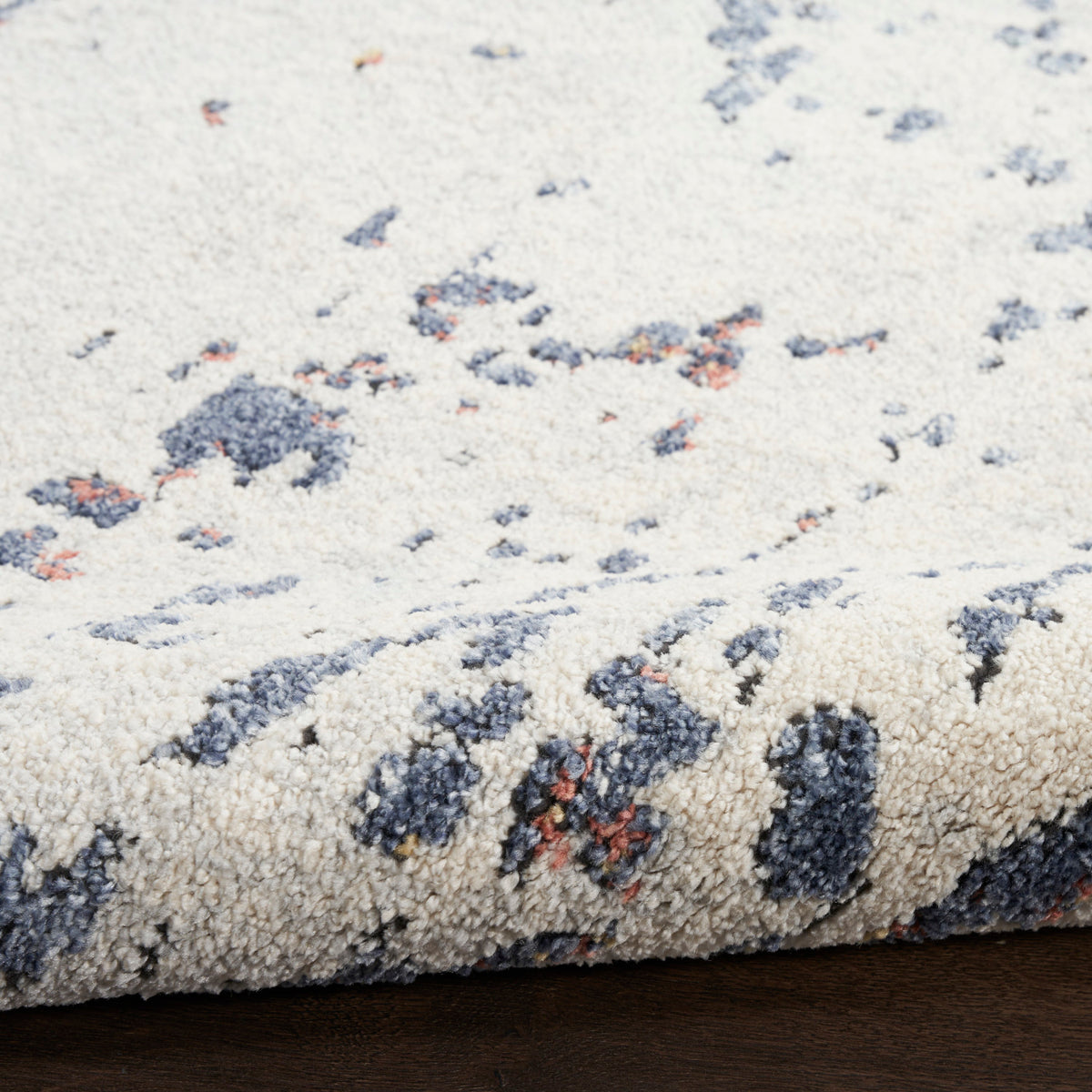 nourison motion mtt04 ivory blue rug