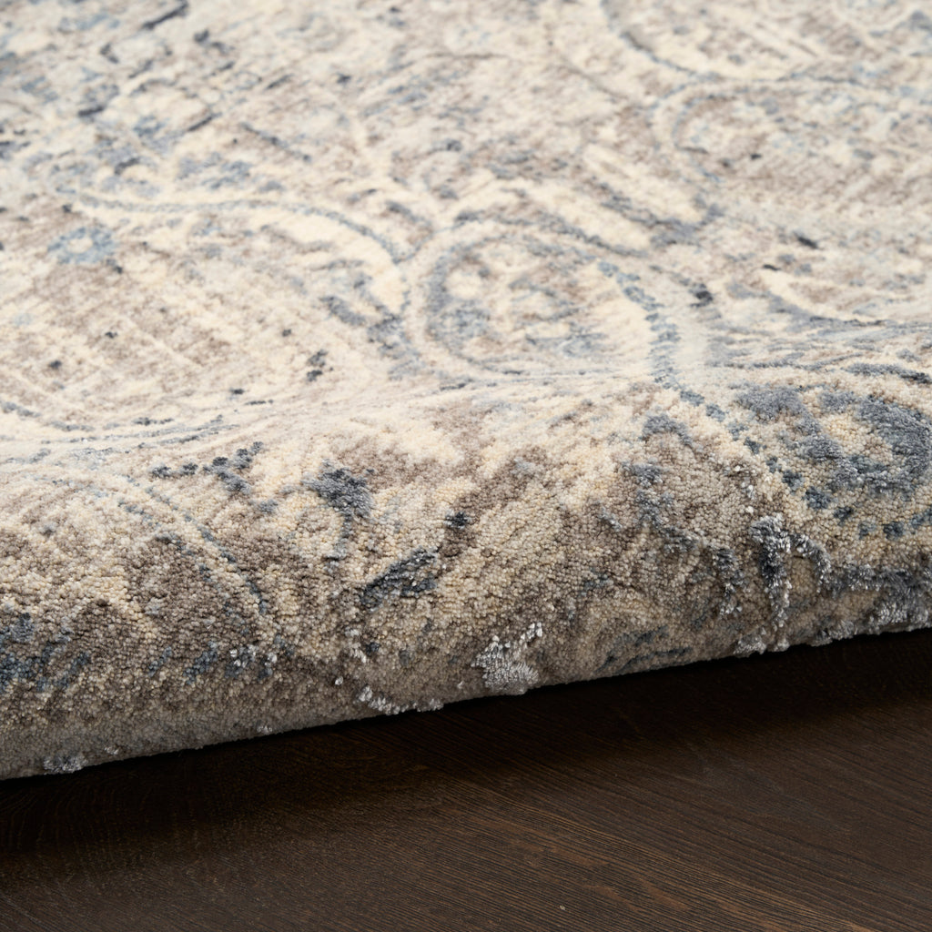 nourison sultana sll03 grey blue rug