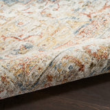 nourison sahar shr06 ivory blue rug