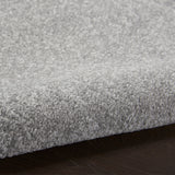 nourison nourison essentials nre01 silver grey rug