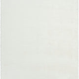 nourison soft plush rabbit fur sff01 white rug