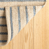 dash albert moana stripe da1694 blue woven flatwoven jute sisal rug