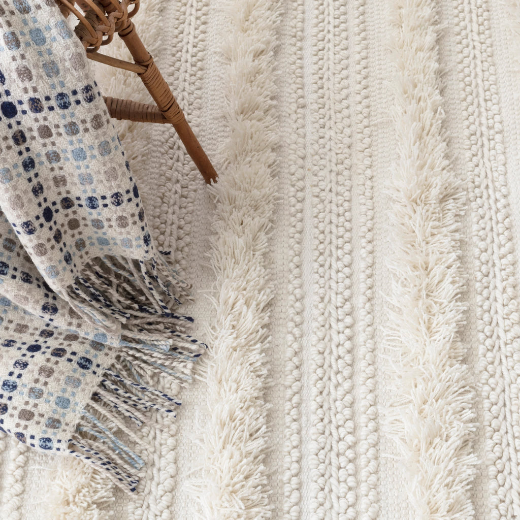dash albert zhara stripe da1039 ivory rug