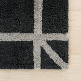 dash albert le souk 200svls08b blue woven flatwoven cotton rug