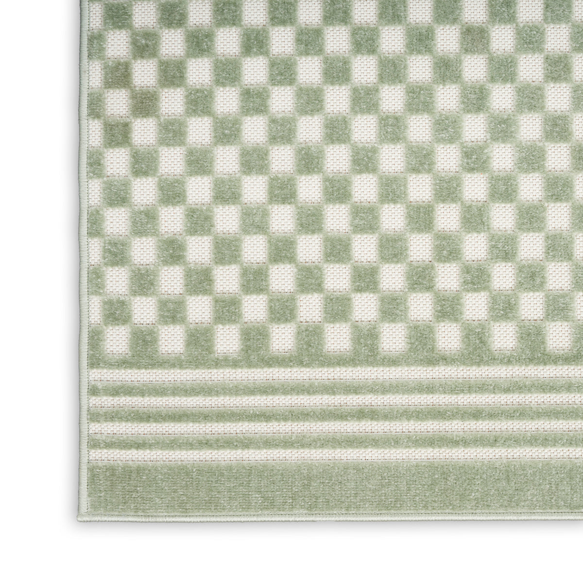 nourison care free caf02 green rug