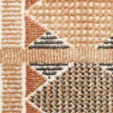 nourison nordic nrc06 rust multicolor rug