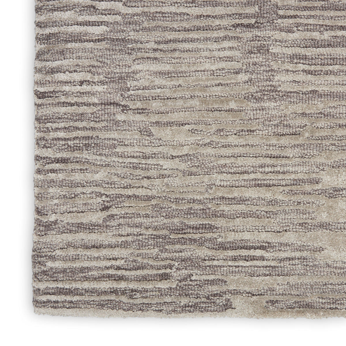 nourison ck010 linear lnr01 grey rug