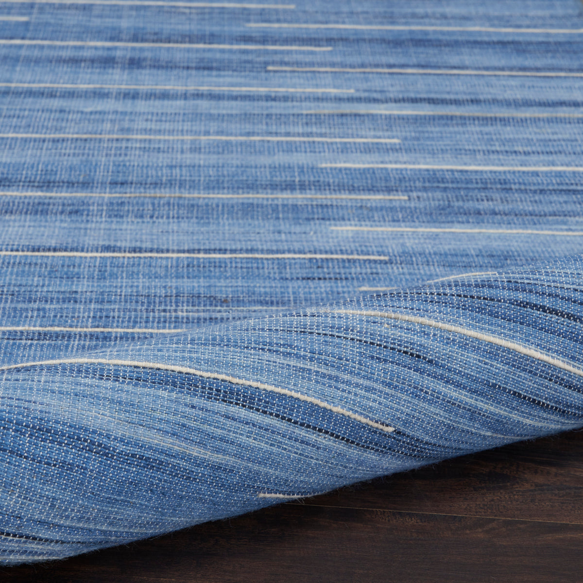 nourison interweave iwv01 denim rug