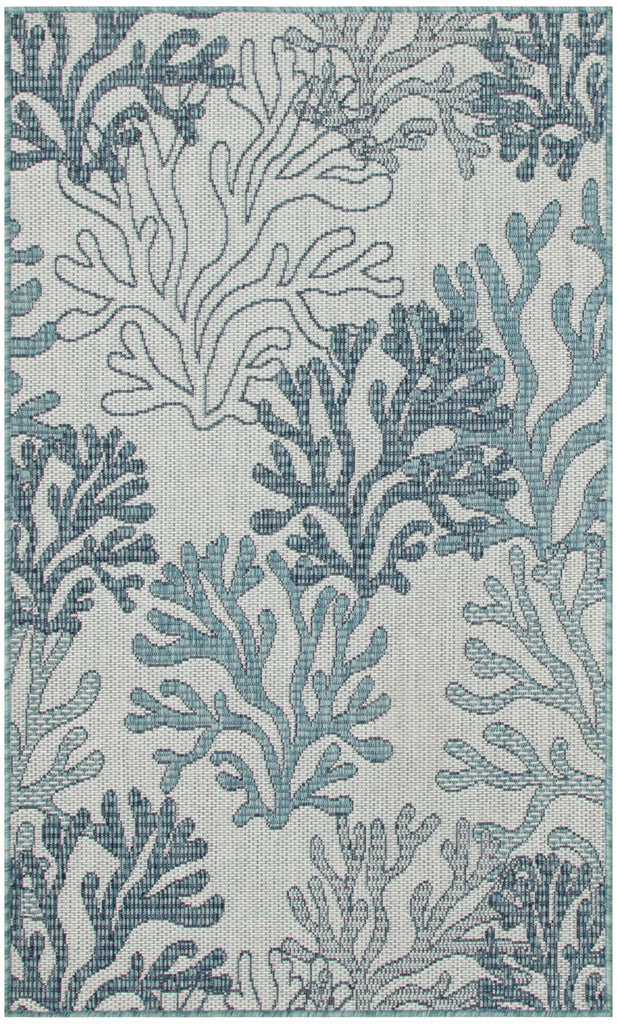 nourison garden oasis goa05 blue rug
