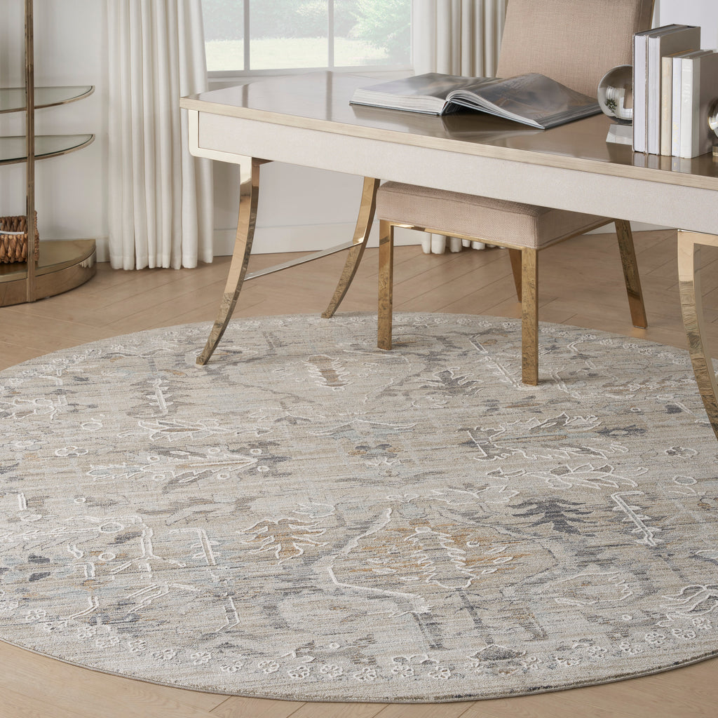 nourison lynx lnx02 ivory taupe rug
