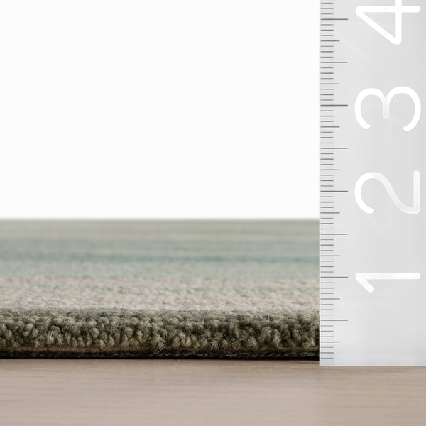dash albert zare da2516 blue hand tufted jute rug